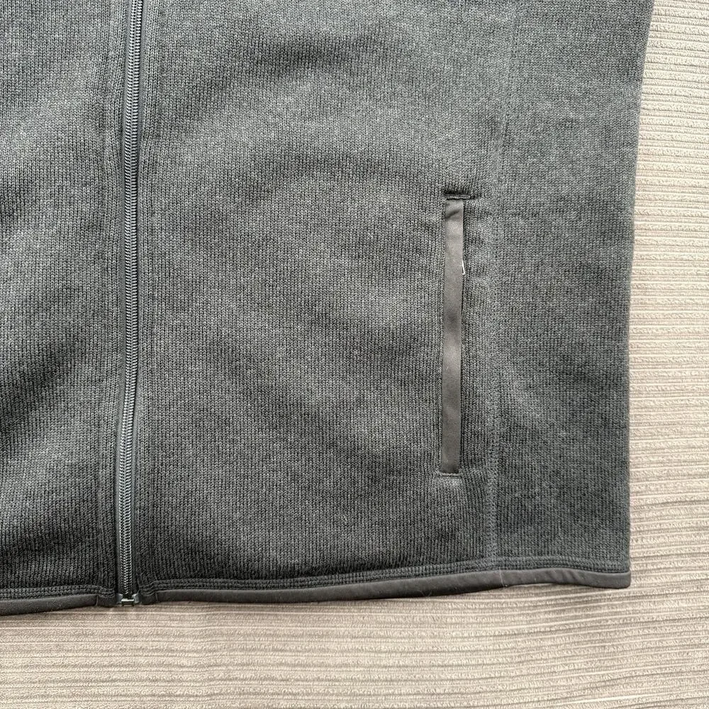 Patagonia Fleece‎ Vest Mens XL Full Zip Grace Youth Embroidered Pockets Outdoors